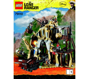 LEGO Silver Mine Shootout Set 79110 Instructions