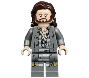 LEGO Sirius Svart Minifigur