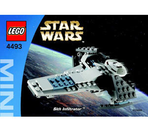 LEGO Sith Infiltrator 4493 Istruzioni