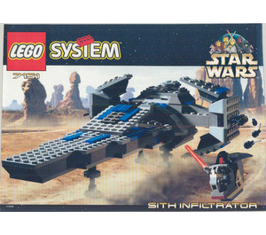 LEGO Sith Infiltrator Set 7151 Instructions