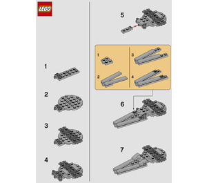 LEGO Sith Infiltrator Set 912058 Instructions