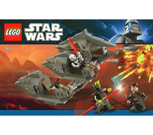 LEGO Sith Nightspeeder 7957 Instrukce