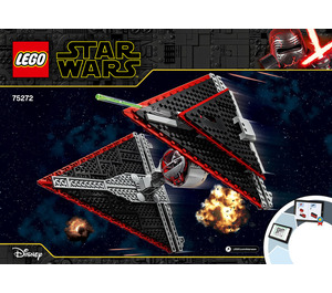 LEGO Sith TIE Fighter 75272 Instructions