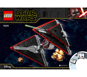 LEGO Sith TIE Fighter 75272 Istruzioni