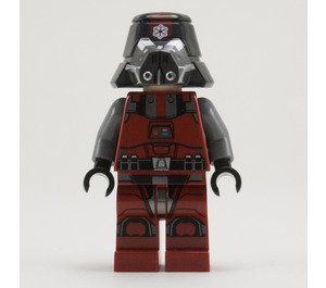 LEGO Sith Trooper met Donkerrood Pantser Minifiguur