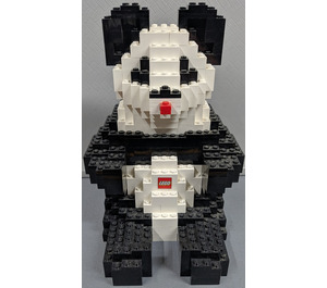 LEGO Sitting Panda Model (Glued) (4260550)