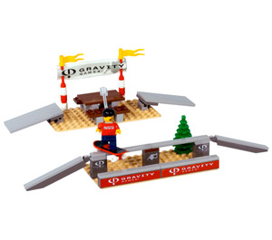 LEGO planche à roulette Street Park 3535