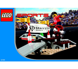 LEGO Skateboard Street Park Set 3535 Instructions