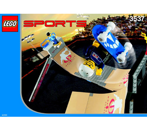 LEGO Skateboard Vert Park Challenge 3537 Instructions