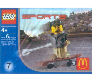 LEGO Skateboarder, Grey Vest Set 7921