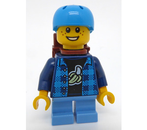 LEGO Skateboarder Minifigur