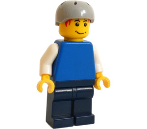 LEGO Skateboarder with Helmet Minifigure