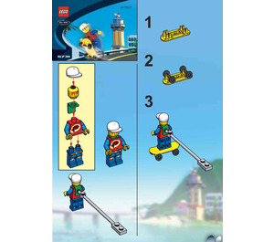 LEGO Skateboarding Pepper Set 6731 Instructions