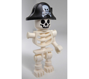 LEGO Skeleton (One Arm and Bicorne Hat) Minifigure