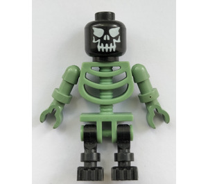 LEGO Skelett (Sandgrün und Schwarz) Minifigur