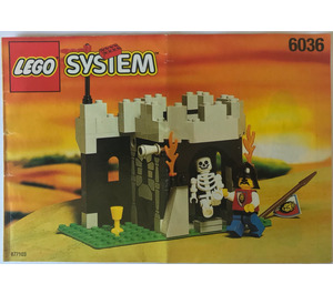 LEGO Squelette Surprise 6036 Instructions