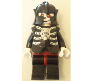 LEGO Skeleton Warrior with Breastplate and Helmet Minifigure