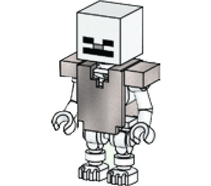 LEGO Skeleton with Armor Minifigure