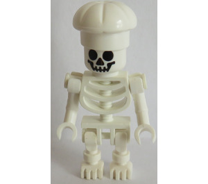 LEGO Skelett mit Chef Hut Minifigur