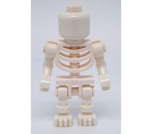 LEGO Skelet met Vlak Hoofd (41731) minifiguur