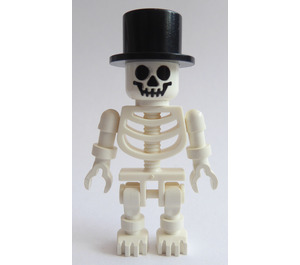 LEGO Skeleton with Top Hat Minifigure