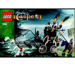 LEGO Skeletons' Prison Carriage 7092 Instructions