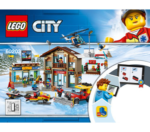 LEGO Ski Resort 60203 Instrukce