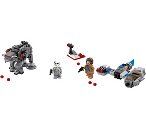 LEGO Ski Speeder vs. First Order Walker Microfighters Set 75195