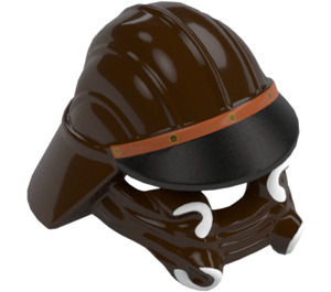 LEGO Skiff Guard Helmet with Gray Visor (47544)