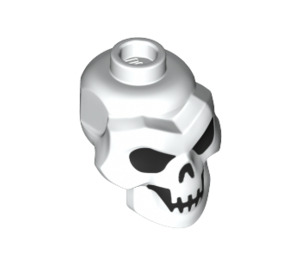 LEGO Skull Diriger avec Noir Yeux, Nose et Mouth (43693 / 68952)
