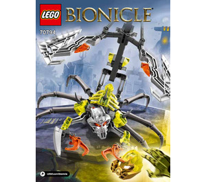 LEGO Skull Scorpio 70794 Anweisungen