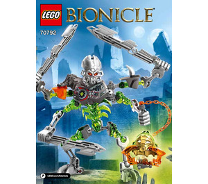 LEGO Skull Slicer Set 70792 Instructions