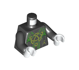 LEGO Skull Sorcerer Minifig Torse (973 / 76382)