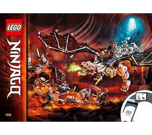 LEGO Skull Sorcerer's Dragon Set 71721 Instructions