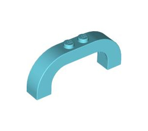 LEGO Sky Blue Arch 1 x 6 x 2 with Curved Top (6183 / 24434)