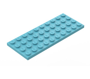 LEGO Himmelblå Plade 4 x 10 (3030)