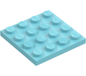 LEGO Sky Blue Plate 4 x 4 (3031)