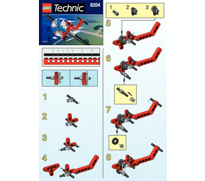 LEGO Sky Flyer 1 Set 8204 Instructions