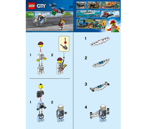 LEGO Sky Police Jetpack 30362 Instrukce