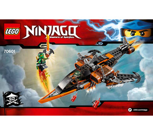 LEGO Sky Shark 70601 Ohjeet