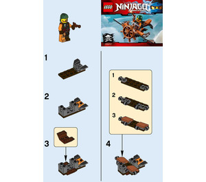 LEGO Skybound Plane Set 30421 Instructions