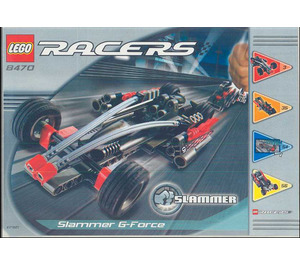 LEGO Slammer G-Force Set 8470 Instructions