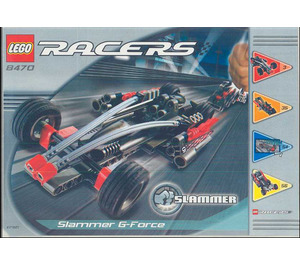 LEGO Slammer G-Force 8470 Instrukce