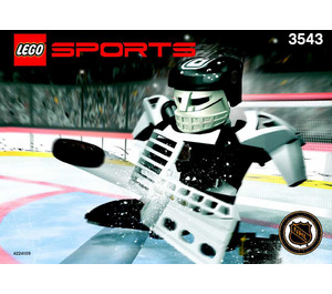 LEGO Slammer Goalie Set 3543 Instructions