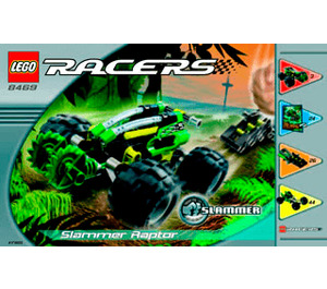 LEGO Slammer Raptor 8469 Instrukce