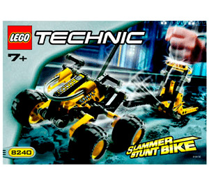 LEGO Slammer Stunt Bike 8240 Instructions