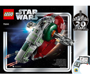 LEGO Slave I - 20th Anniversary Edition Set 75243 Instructions