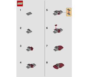 LEGO Slave I Set 911945 Instructions
