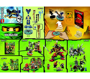 LEGO Slithraa Set 9573 Instructions