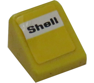 LEGO Slope 1 x 1 (31°) with Shell Sticker (35338)